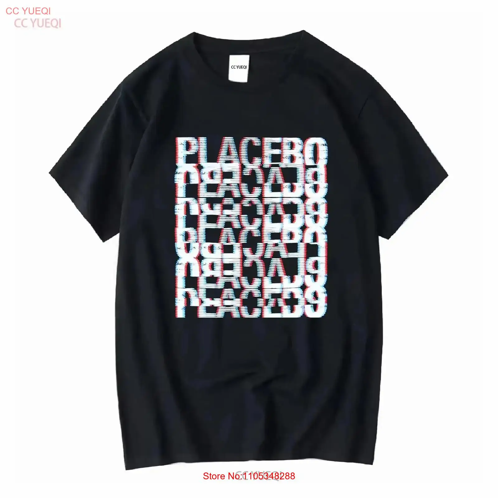 Xl Men'S Fashion - Placebo Band Tişörtü 2023 NA Turu