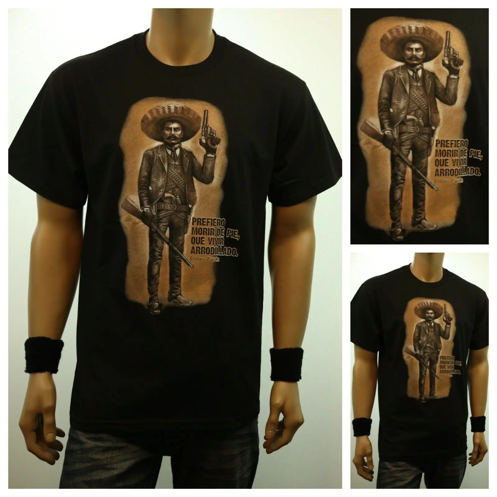 Mens Fashion Mexico - Meksika Devrimci Emiliano Zapata Moda Günlük