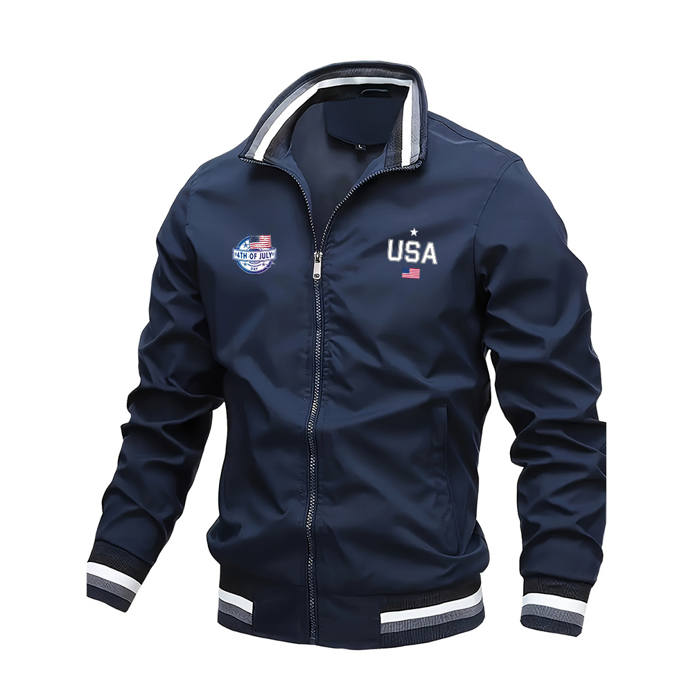 Mens Fashion Bomber Jacket - Erkek Ceketler Yüksek kalite Moda Rahat