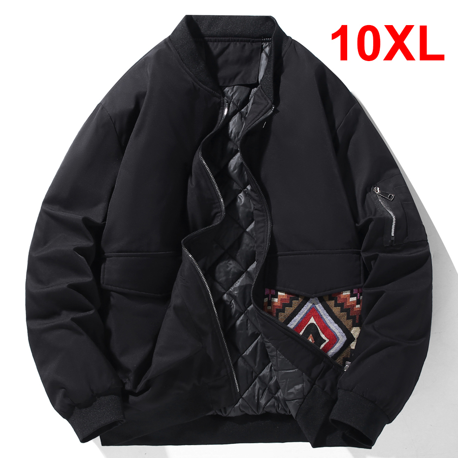 Mens Fashion Bomber Jacket - Kalın beyzbol ceket erkekler kış Parkas