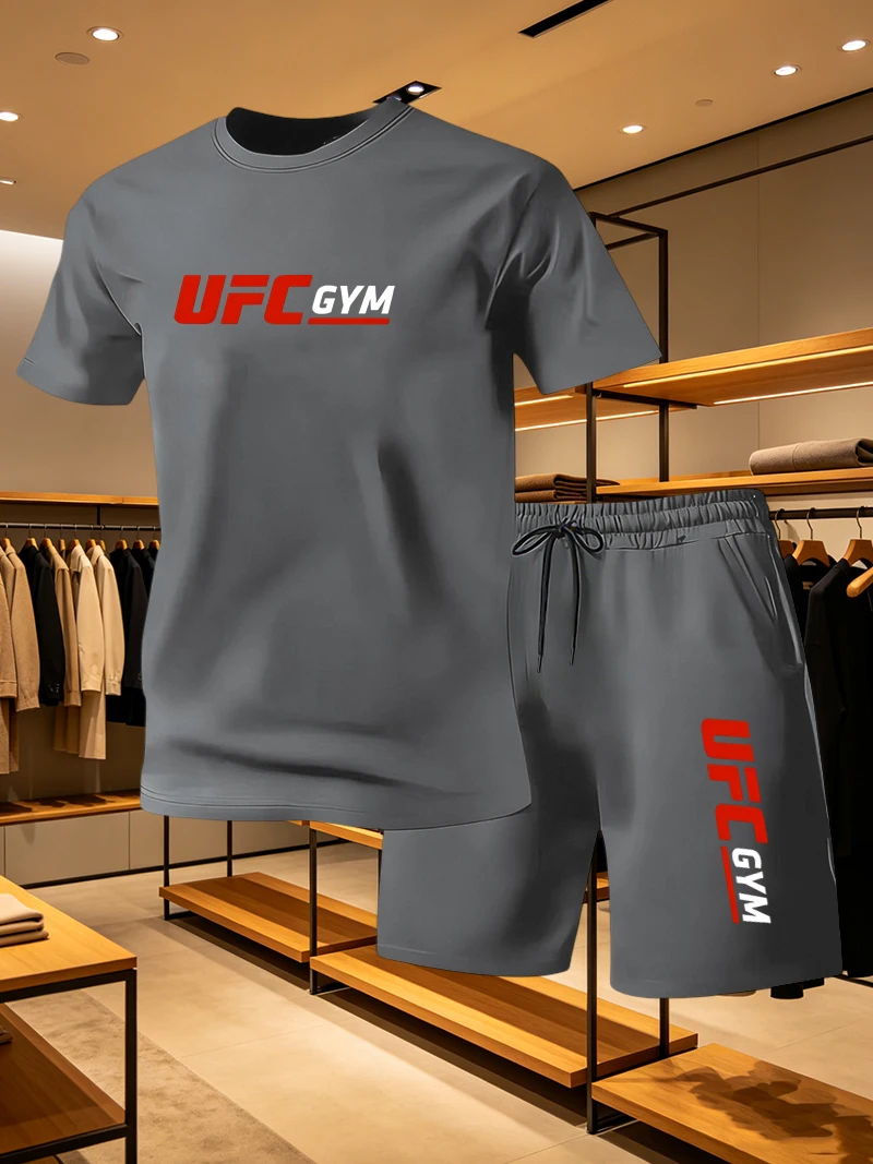 Men'S Fashion Essentials - Erkek Moda Tişört Şort UFC Günlük