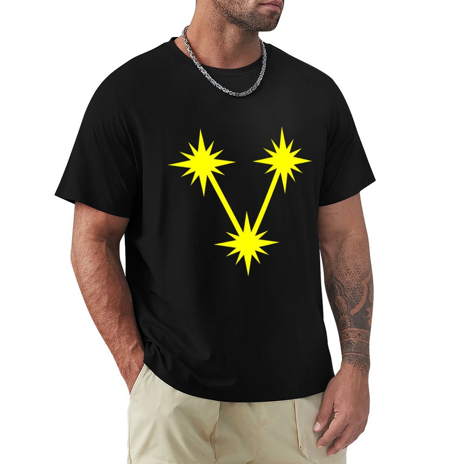 Men'S Fashion Nova Shirts - Nova Cluster Tişört Moda Sade Günlük