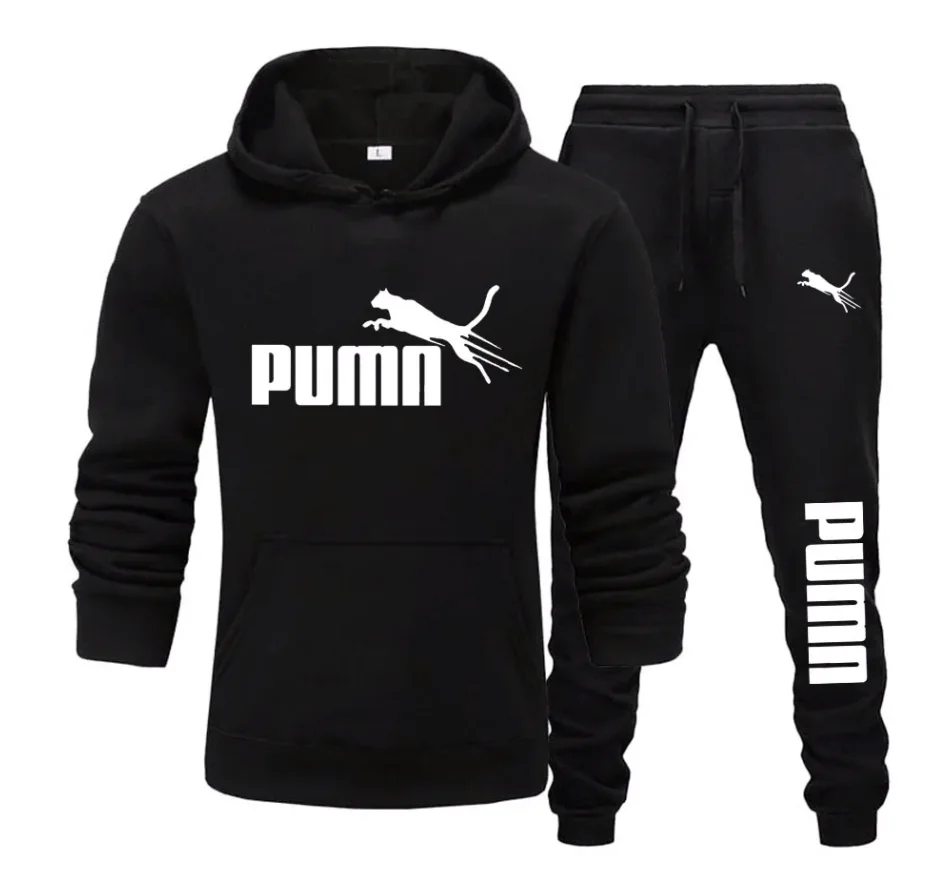 Men'S Fashion Designer - Yeni erkek kapüşonlu sweatshirt + pantolon