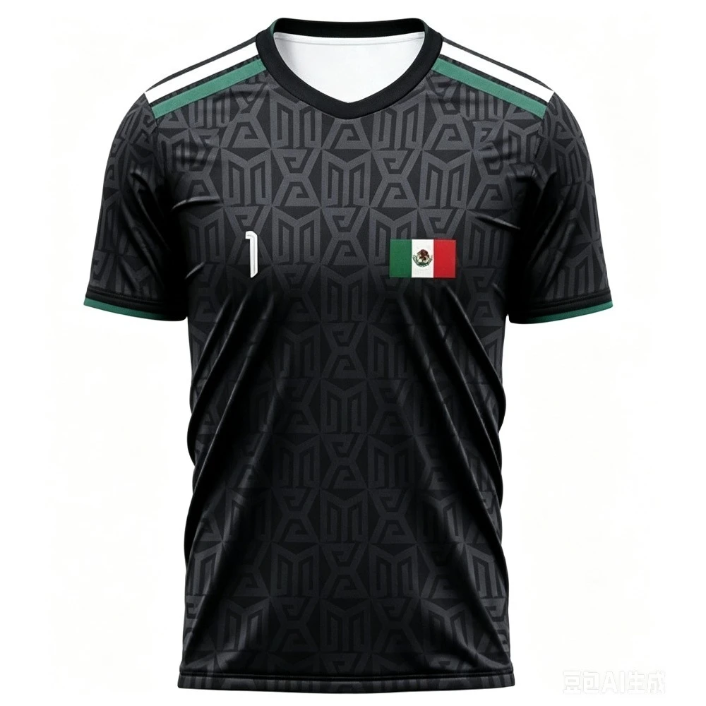 Mens Fashion Mexico - Meksika Deplasman Taraftar Kulübü Ekipmanları, Elastik