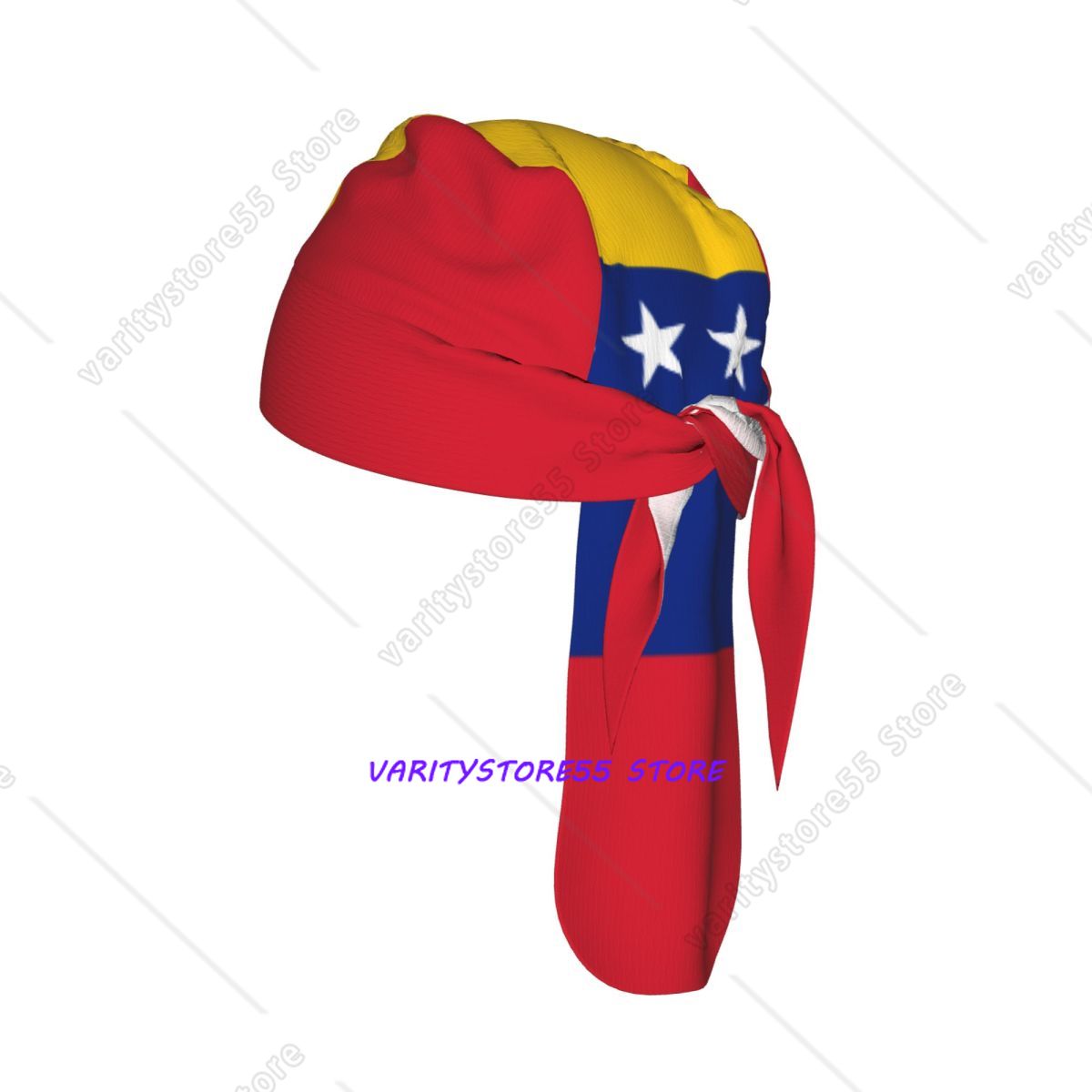 Men'S Fashion With Hat - Bisiklet Bandana Şapkası Venezuela Bayraklı Bisiklet