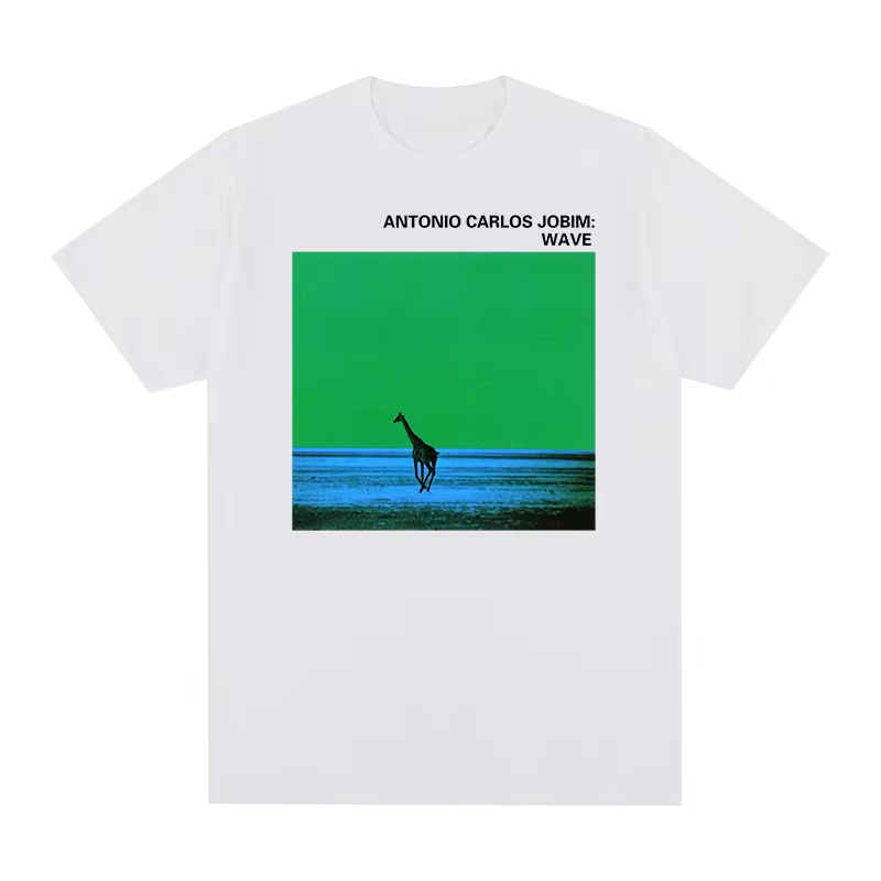 Men'S Fashion Nova Shirts - Wave ANTONIO CARLOS JOBIM Vintage Tişört