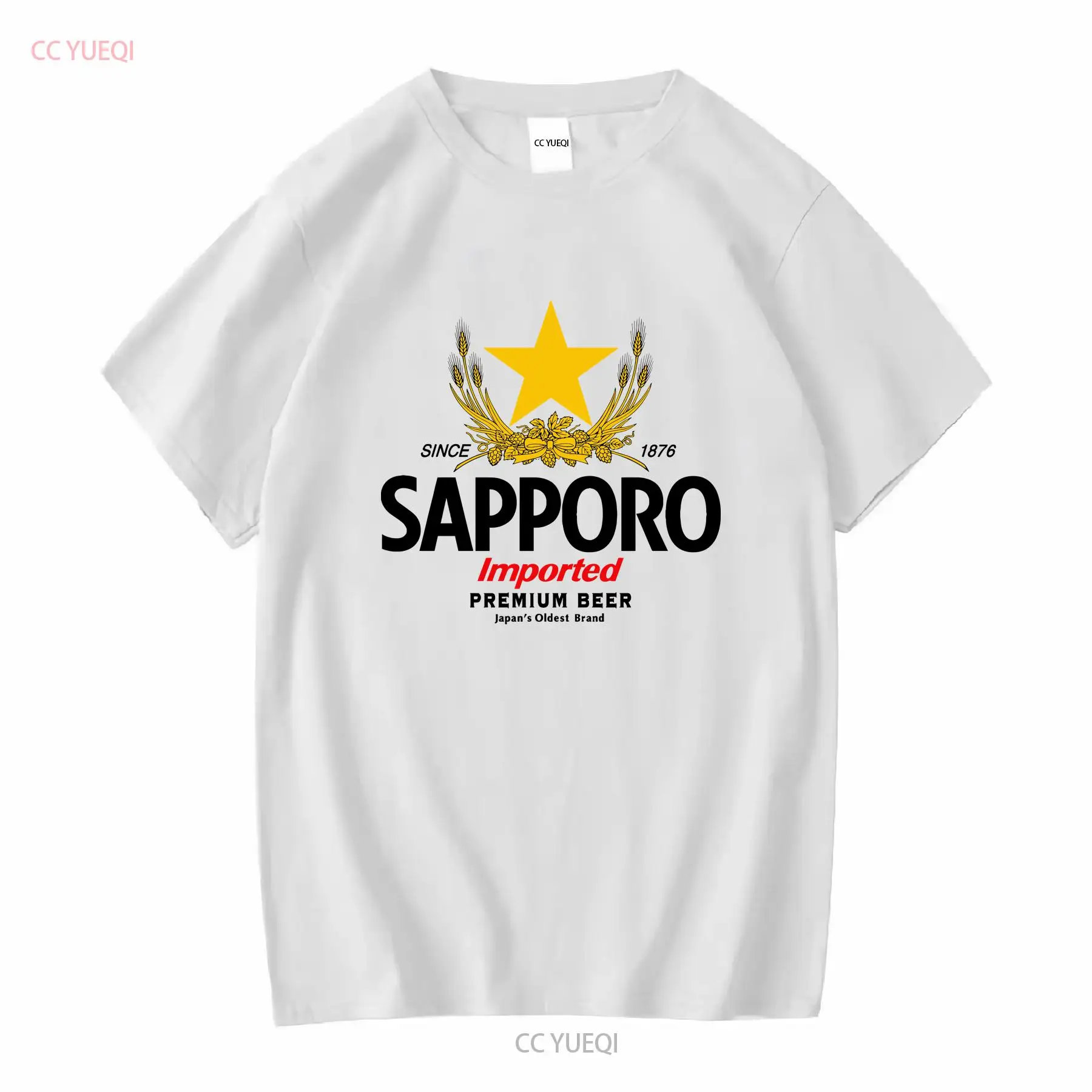 Men'S Fashion Everyday - SAPPORO Bira Fabrikası Japon Bira T
