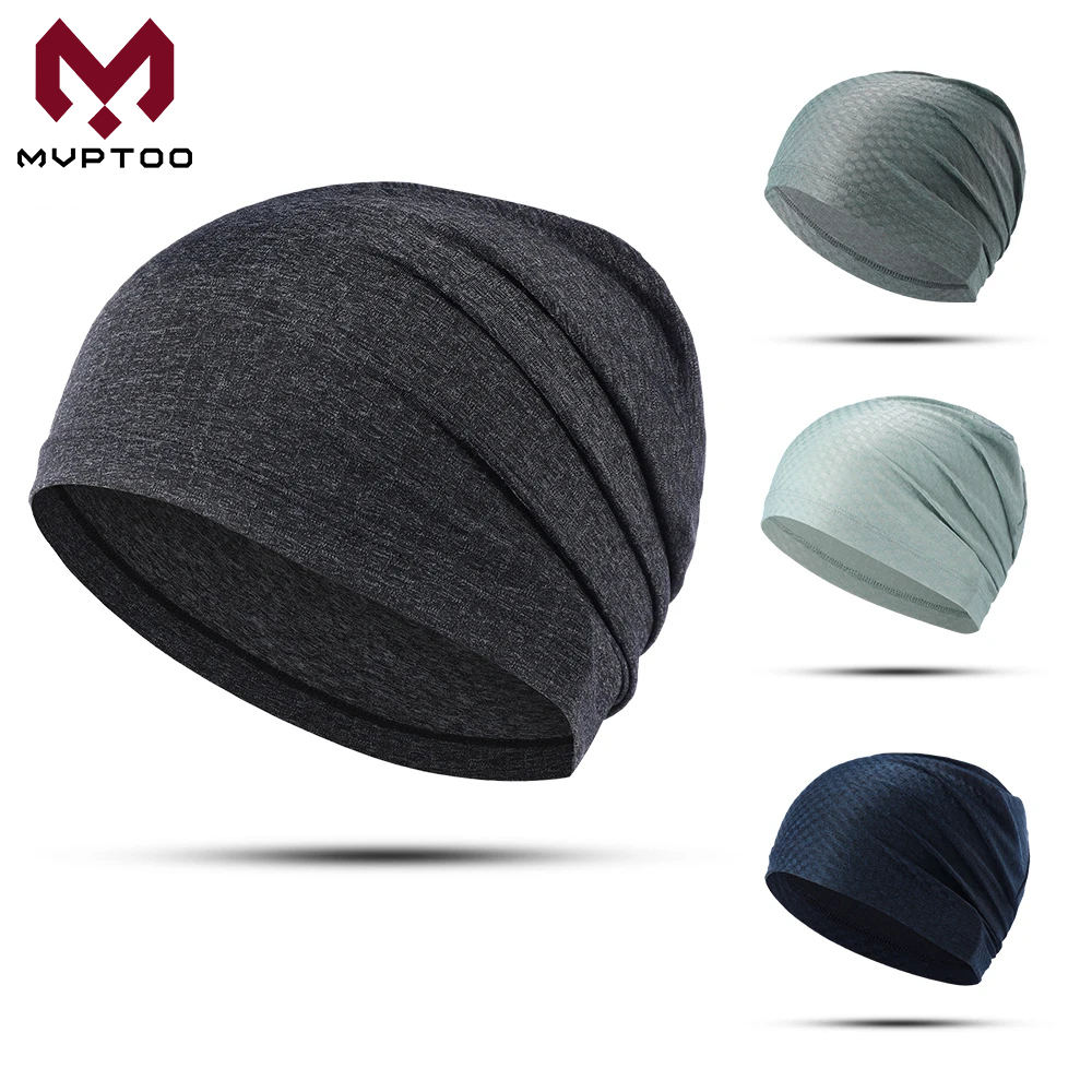 Men'S Fashion With Hat - Nefes Bandana Yaz Çabuk kuruyan Kasketleri