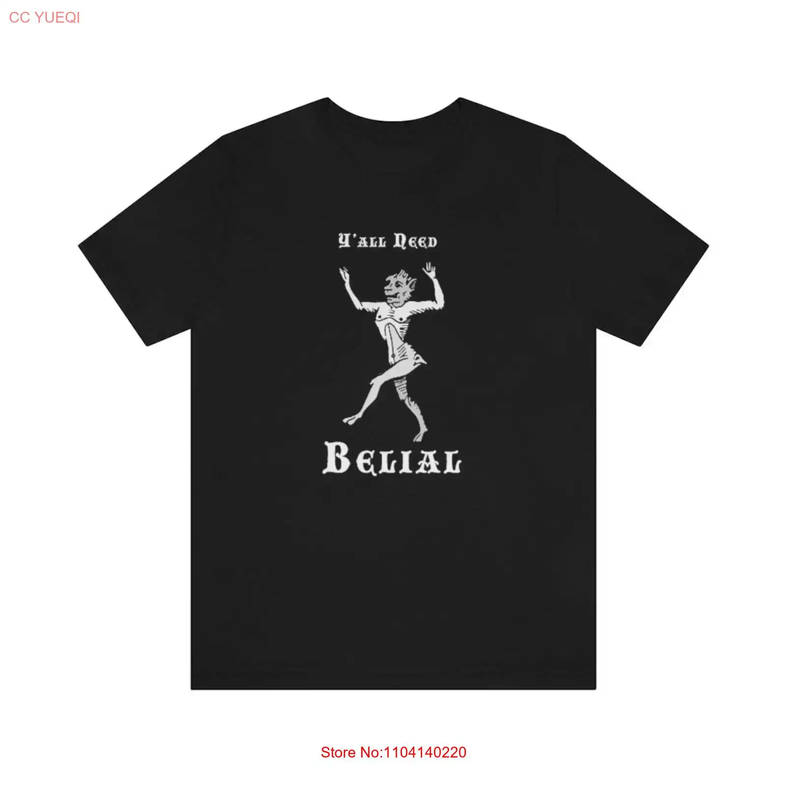 Yall Need Belial BW Jersey Tiş - Men'S Fashion Everyday incelemesi ve fiyatı