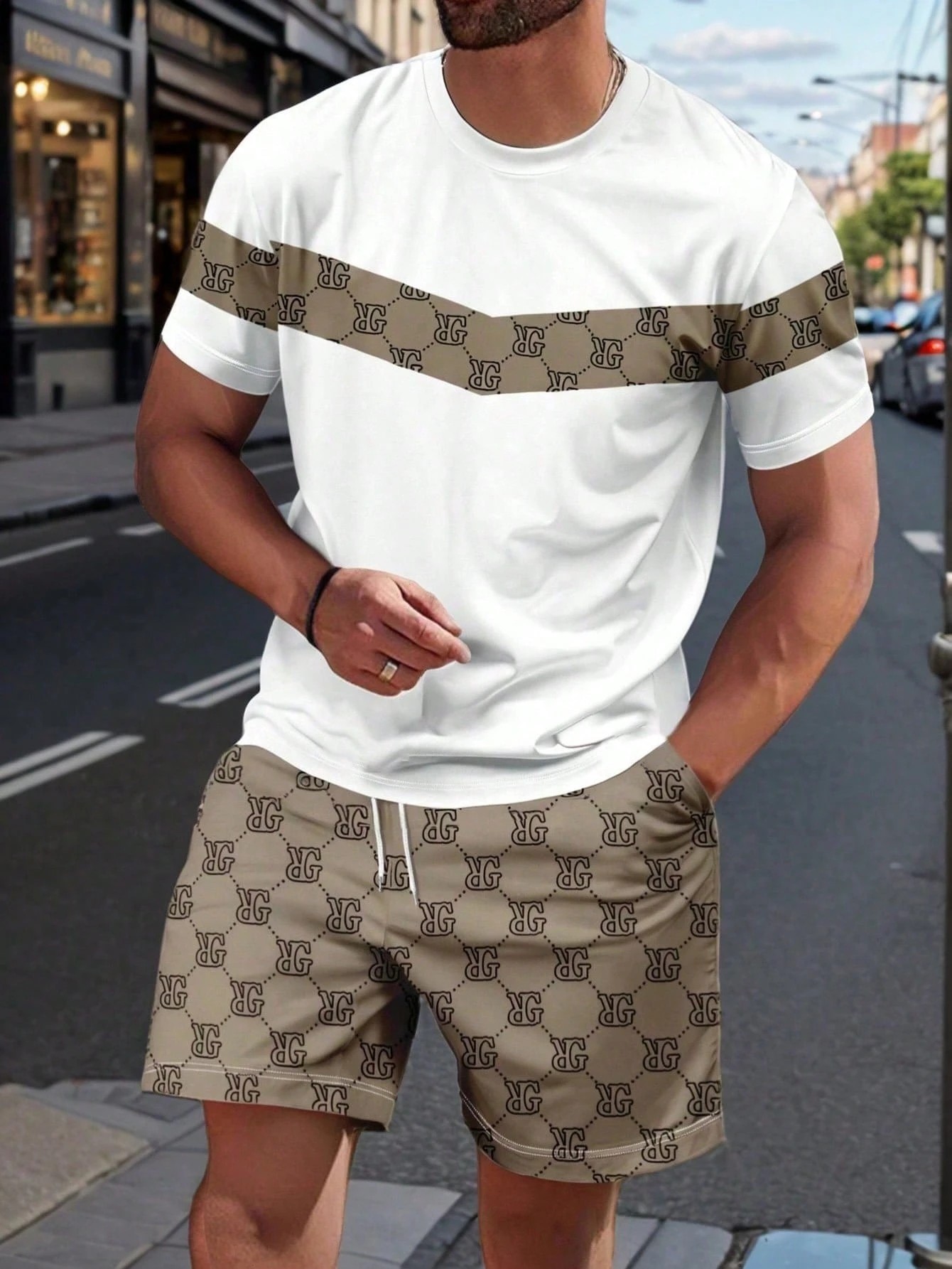 2026 Yaz Erkek Takımı 3D Baskı - Mens Fashion Workwear incelemesi ve fiyatı
