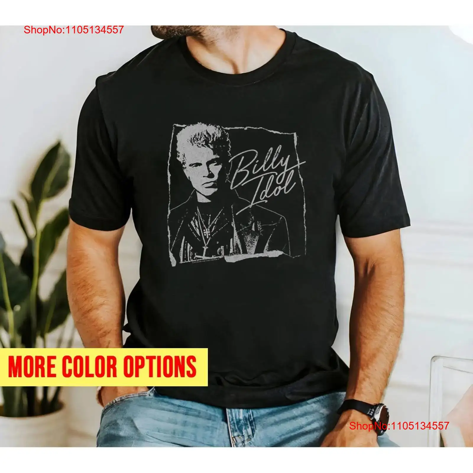 Billy Idol Yırtık ve El Yazısı - Men'S Fashion Everyday incelemesi ve fiyatı