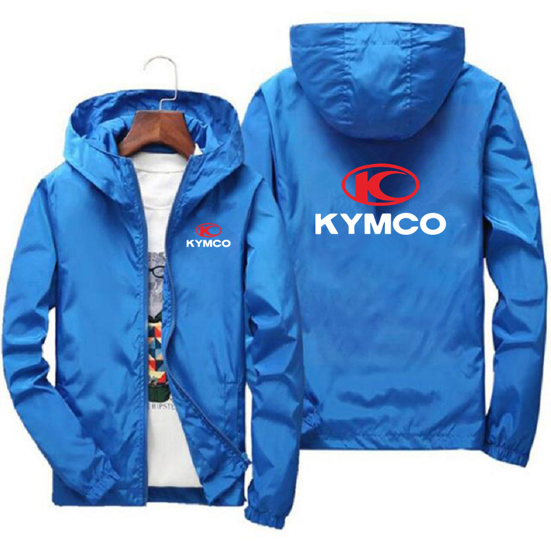 Bahar yaz KYMCO bombacı ceket  - Mens Fashion Bomber Jacket incelemesi ve fiyatı