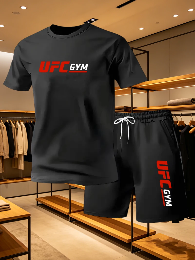 Erkek Moda Tişört Şort UFC Gün - Men'S Fashion Essentials incelemesi ve fiyatı