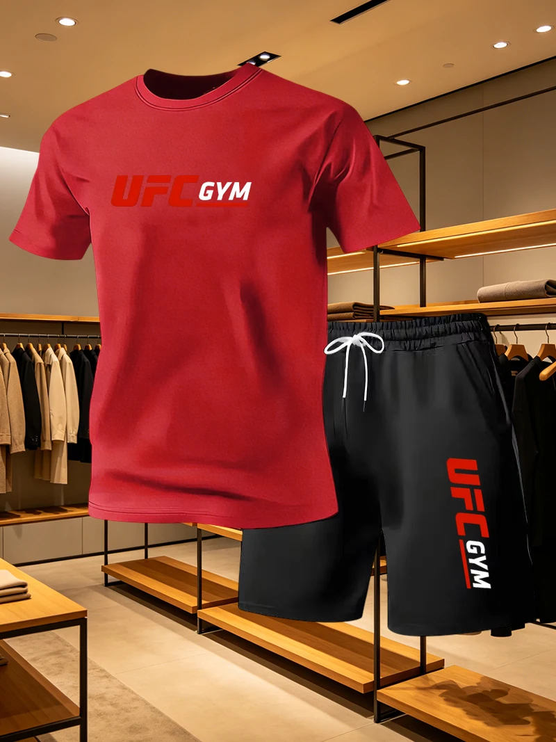 Erkek Moda Tişört Şort UFC Gün - Men'S Fashion Essentials incelemesi ve fiyatı