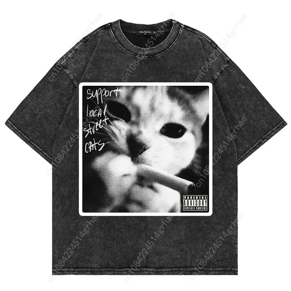 %100 Pamuk Vintage Yıkanmış Y2 - Men'S Fashion V Neck T Shirts incelemesi ve fiyatı