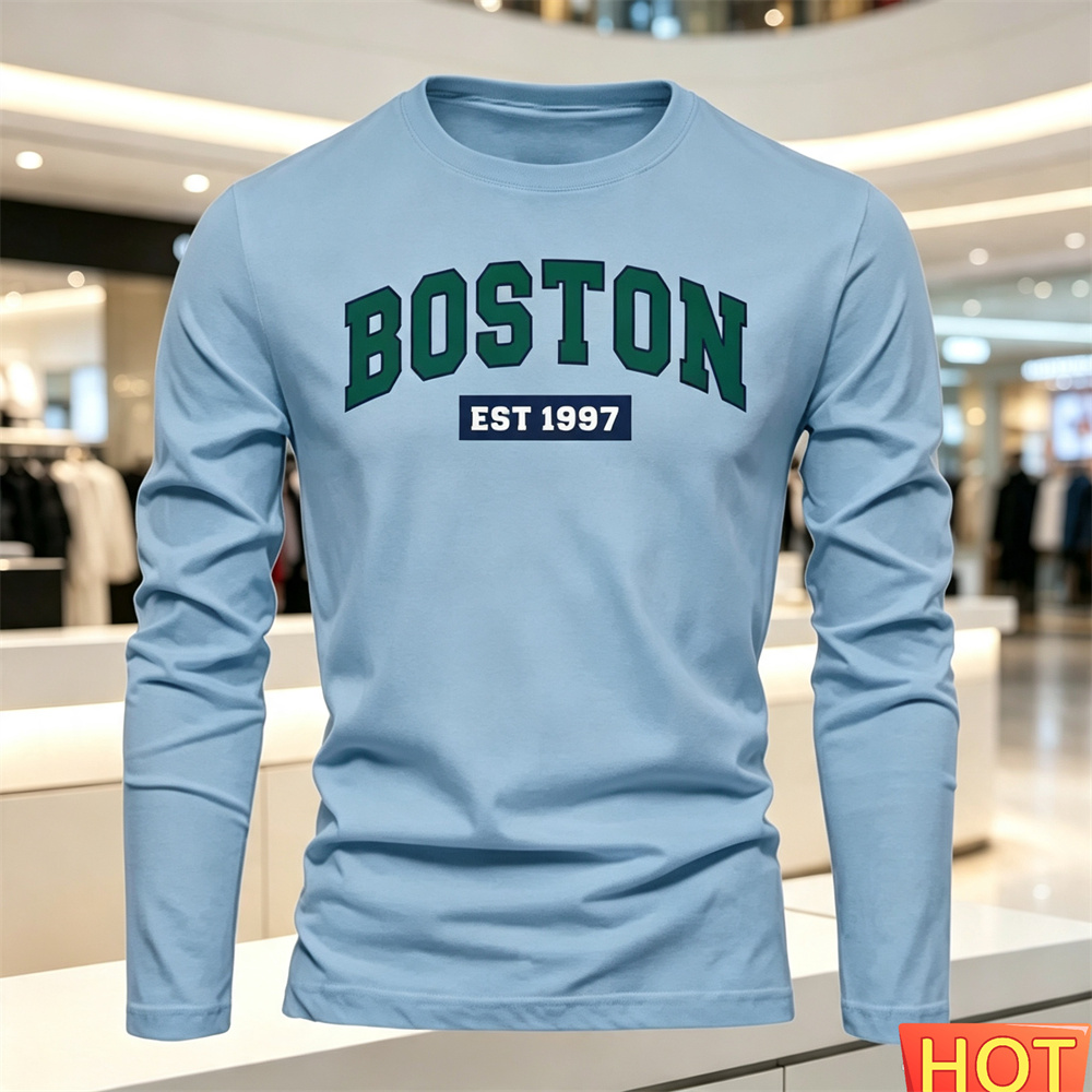 Sonbahar Yaz Erkek Uzun Kollu  - Men'S Fashion Essentials incelemesi ve fiyatı