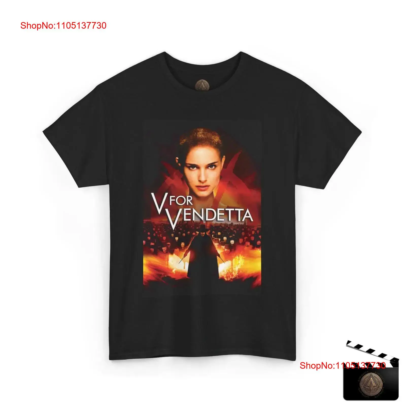 V For Vendetta Film Posteri Ti - Men'S Fashion V Neck T Shirts incelemesi ve fiyatı