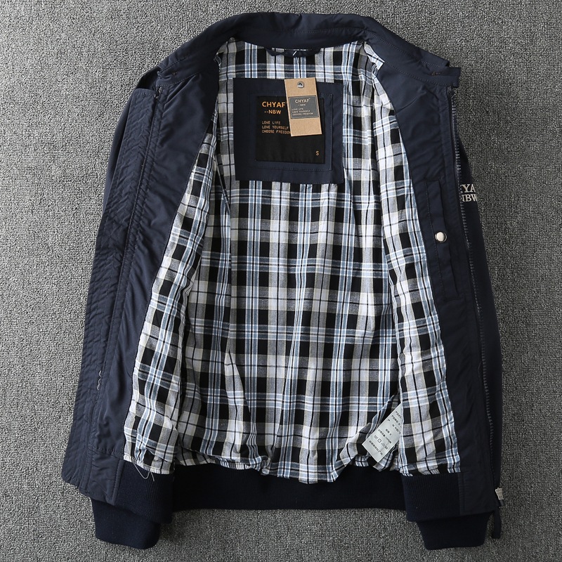 Bahar rahat katı moda ince bom - Mens Fashion Bomber Jacket incelemesi ve fiyatı