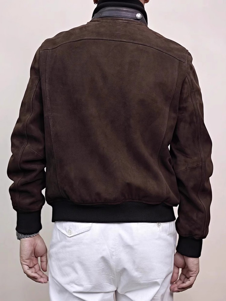 Erkek Hakiki Deri Ceket Standı - Mens Fashion Bomber Jacket incelemesi ve fiyatı