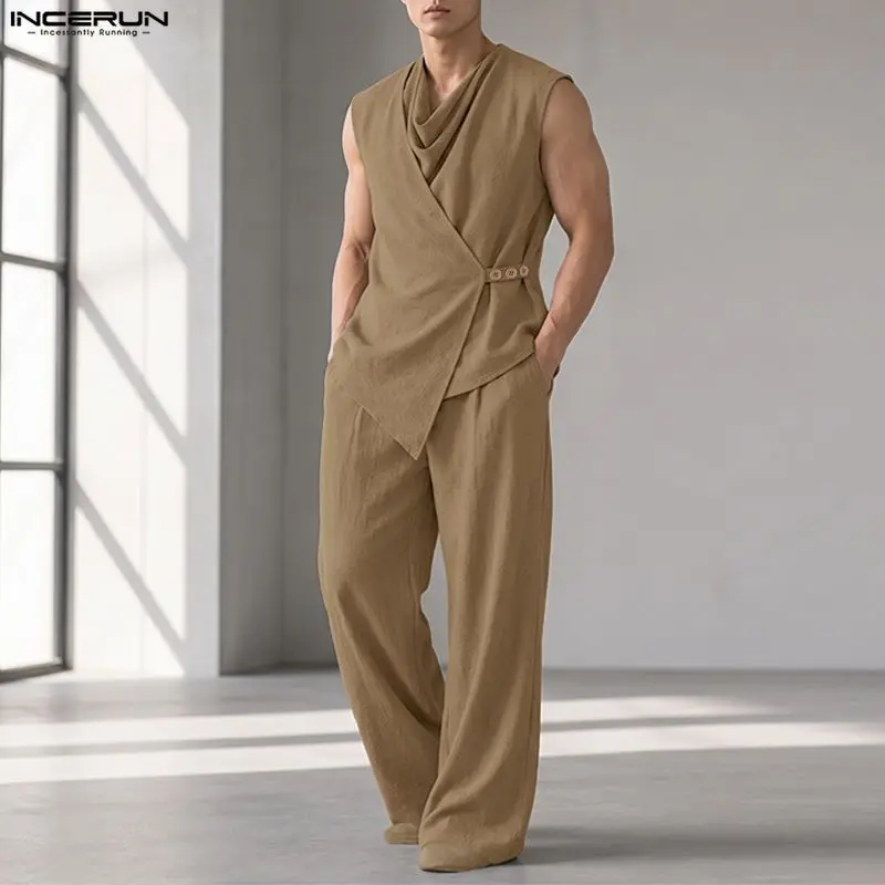 INCERUN Erkek Setleri Düz Renk - Track Suit Men incelemesi ve fiyatı