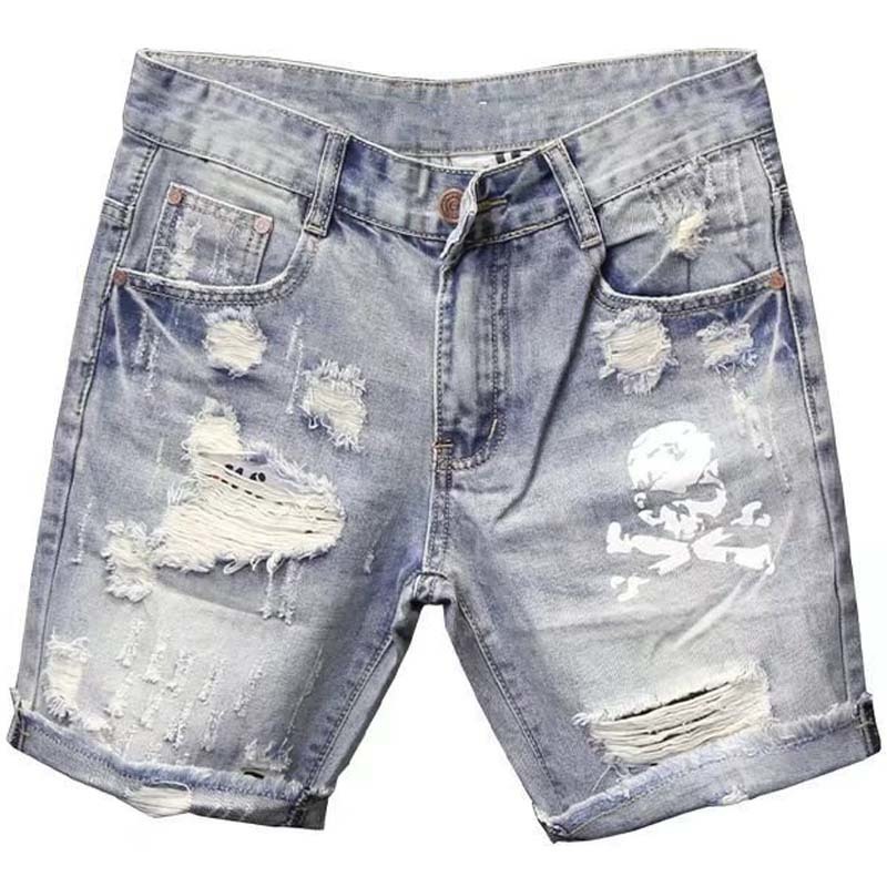 Yaz erkek yıpranmış boncuk del - Men'S Fashion Trousers incelemesi ve fiyatı