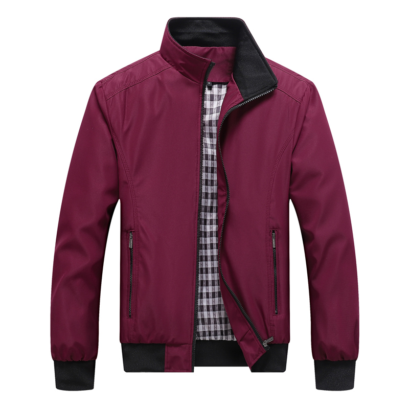 Yeni Bahar Sonbahar Rahat Katı - Mens Fashion Bomber Jacket incelemesi ve fiyatı